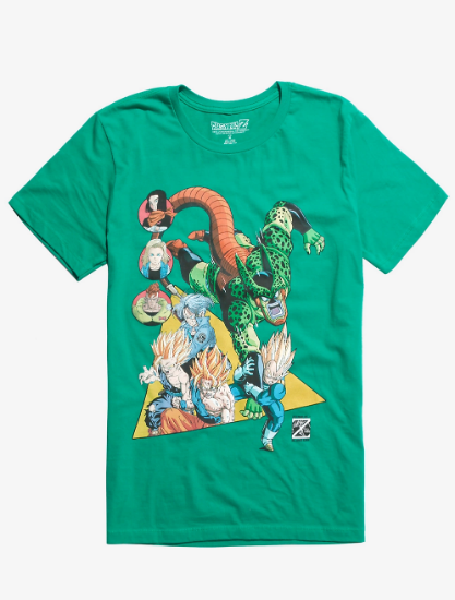 dragon ball z cell shirt